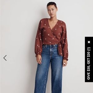 Lightspun Maira Wrap Top